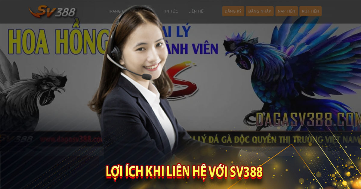 Lợi ích khi Liên hệ với SV388