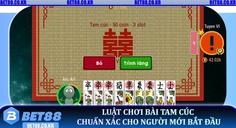 Luật chơi Bài Tam Cúc chuẩn xác cho người mới bắt đầu